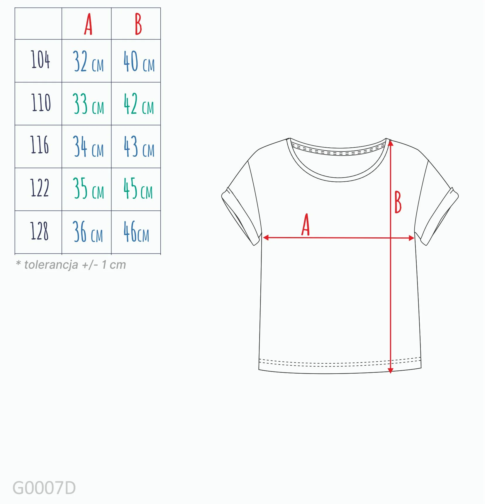 T-shirt z krótkim rękawem dla dziewczynki 3-8 lat, różowy z motylem - Image 2